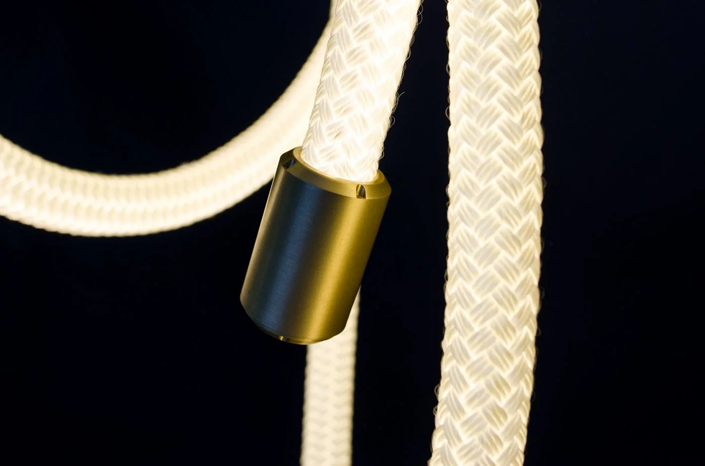 Reconfigurable rope light for Luke Lamp Co. Manufactured by Karice.