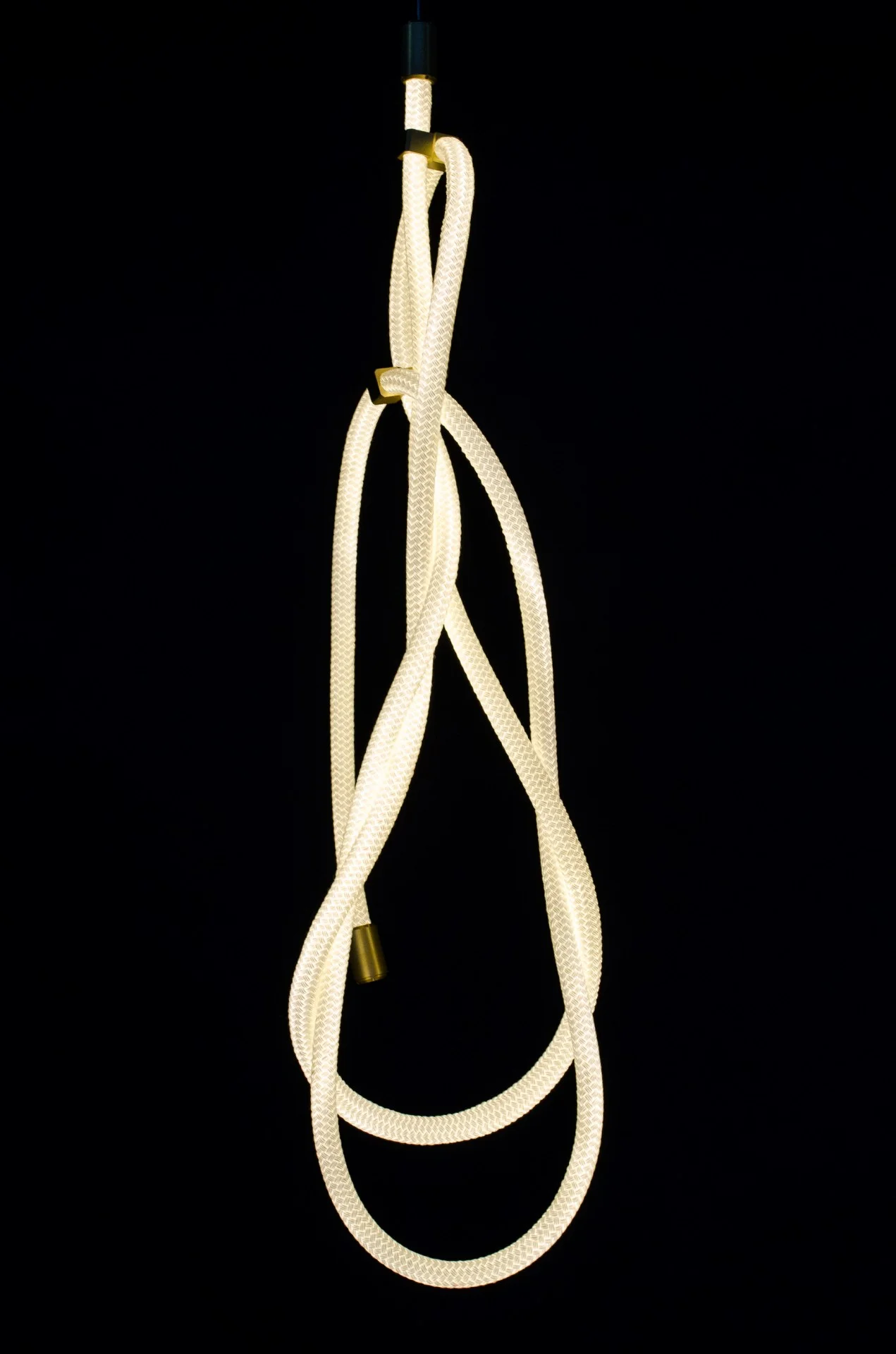 Reconfigurable rope light for Luke Lamp Co. Manufactured by Karice.