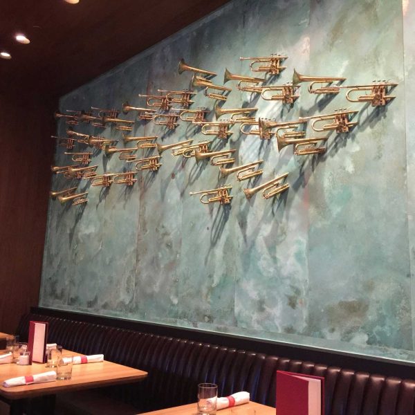 Earls Lincoln Park, Chicago, Art Wall, Collaboration with Tinto Creative, custom metal, custom design, bring your ideas to life