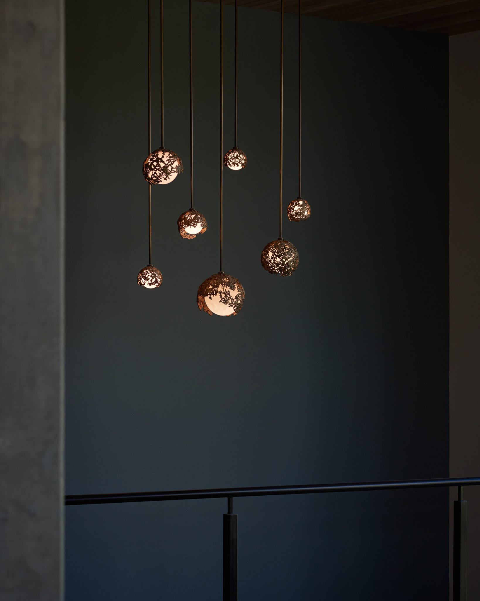 Spheres Light with Marie Khouri, Karice Lighting, Lighting Art