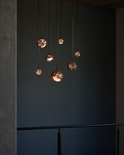 Spheres Light with Marie Khouri, Karice Lighting, Lighting Art
