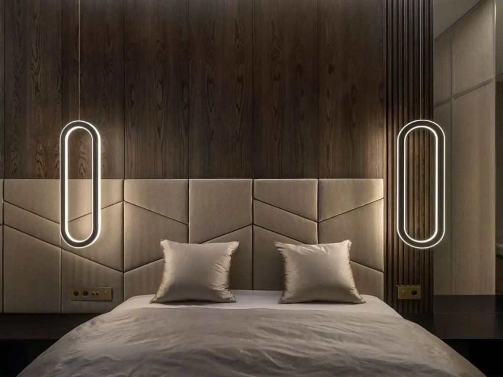 Decorative oval proton pendants for a private residence in Ukraine. Manufactured by Karice.
